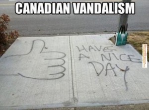 Canadian-vandalism