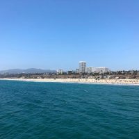 Los Angeles vylet plaz Santa Monika
